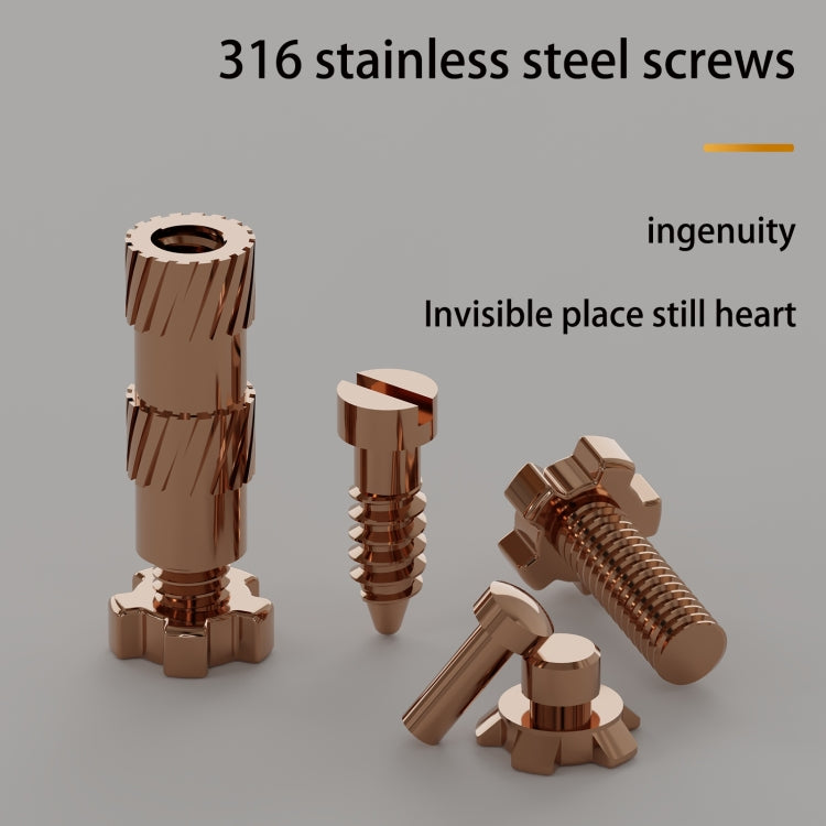 For Apple Watch Ultra 1 / 2 49mm RedPepper Armor Metal Case Integrated Silicone Watch Band(Rose Gold Black Orange) - free shipping - PMC Jewellery - Order now!