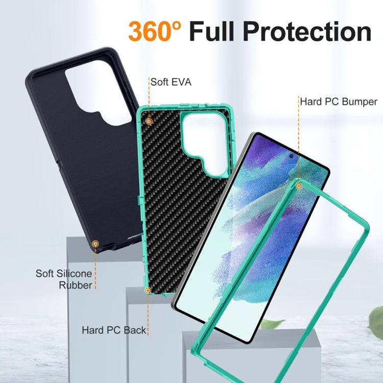 For Samsung Galaxy S25 Ultra 5G Life Waterproof Rugged Phone Case(Dark Blue + Light Blue) - Galaxy S25 Ultra 5G Cases by PMC Jewellery | Online Shopping South Africa | PMC Jewellery | Buy Now Pay Later Mobicred