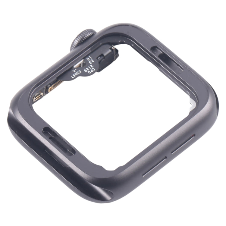 For Apple Watch Series 5 40MM LTE Aluminium Alloy Middle Frame Bezel Plate with Crown Spin Axis Flex Cable(Grey) - Middle Frame by PMC TechLife | Online Shopping South Africa | PMC TechLife | Buy Now Pay Later Mobicred
