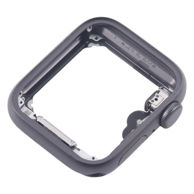 For Apple Watch Series 5 44MM GPS Aluminium Alloy Middle Frame Bezel Plate with Crown Spin Axis Flex Cable(Grey) - Middle Frame by PMC TechLife | Online Shopping South Africa | PMC TechLife | Buy Now Pay Later Mobicred