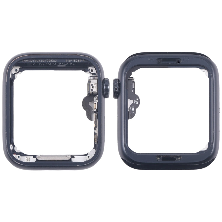 For Apple Watch SE 2022 40MM GPS Aluminium Alloy Middle Frame Bezel Plate with Crown Spin Axis Flex Cable(Midnight) - free shipping - PMC TechLife - Order now!