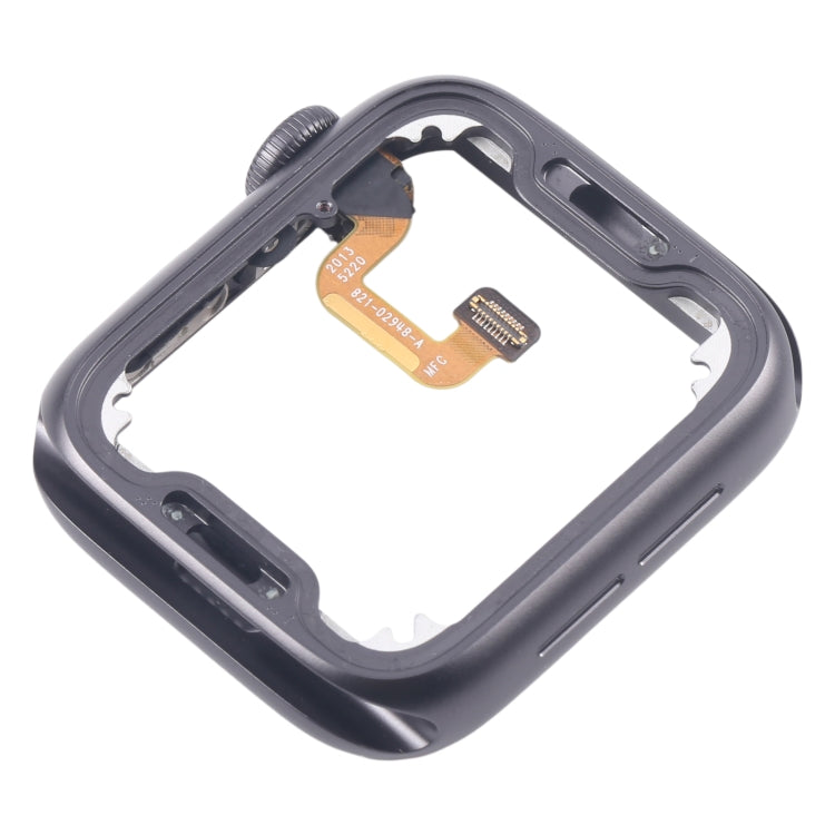 For Apple Watch Series 6 44MM LTE Aluminium Alloy Middle Frame Bezel Plate with Crown Spin Axis Flex Cable(Grey) - Middle Frame by PMC TechLife | Online Shopping South Africa | PMC TechLife | Buy Now Pay Later Mobicred