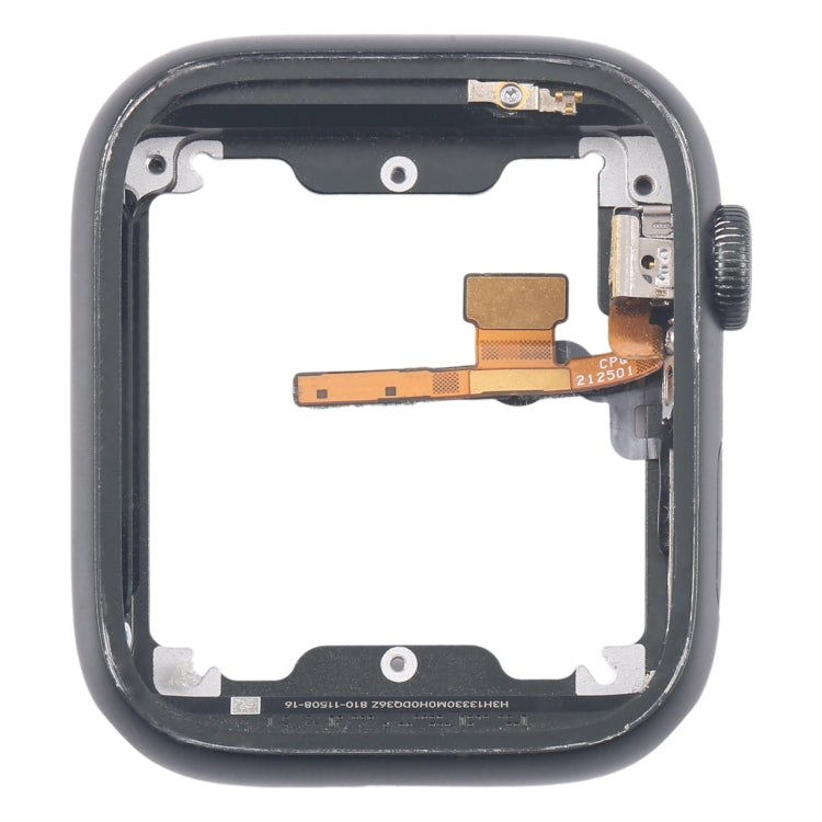 For Apple Watch Series 7 45MM LTE Aluminium Alloy Middle Frame Bezel Plate with Crown Spin Axis Flex Cable(Green) - Middle Frame by PMC TechLife | Online Shopping South Africa | PMC TechLife | Buy Now Pay Later Mobicred