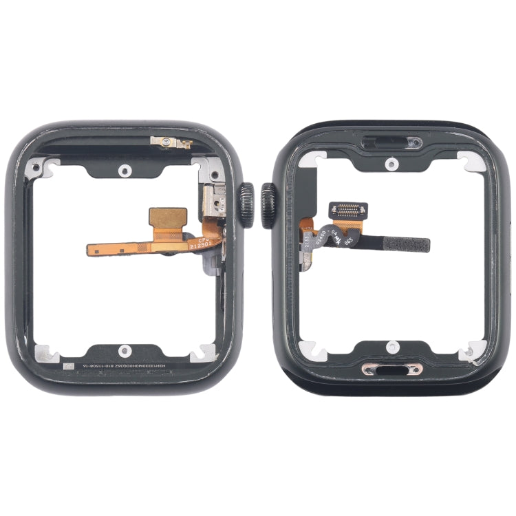 For Apple Watch Series 7 45MM GPS Aluminium Alloy Middle Frame Bezel Plate with Crown Spin Axis Flex Cable(Green) - Middle Frame by PMC TechLife | Online Shopping South Africa | PMC TechLife | Buy Now Pay Later Mobicred