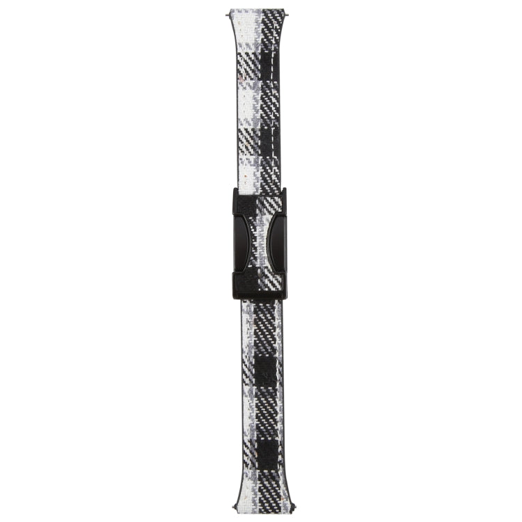 20mm Universal Slim Magnetic Buckle Napped Fabric Leather Watch Band(Grey) - free shipping - PMc TechLife - Order now!