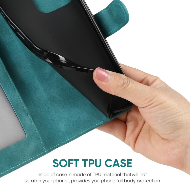 For Samsung Galaxy S25 Ultra 5G Skin Feel Geometric Lines Leather Phone Case(Green) - Galaxy S25 Ultra 5G Cases by PMC TechLife | Online Shopping South Africa | PMC TechLife | Buy Now Pay Later Mobicred