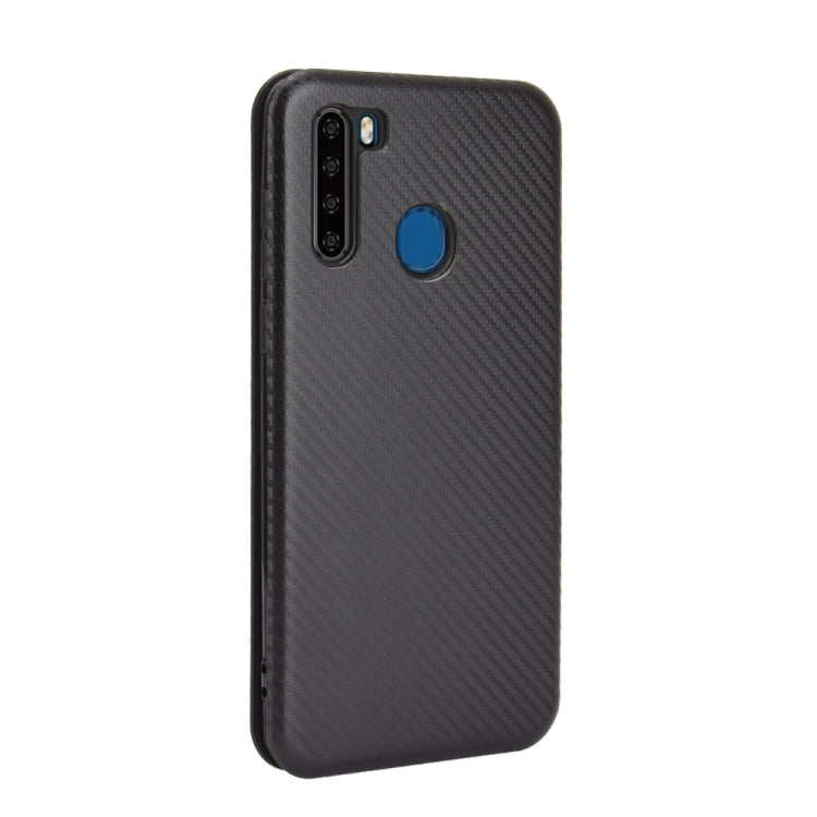 For Blackview A80 Pro Carbon Fiber Texture Horizontal Flip TPU + PC + PU Leather Case with Card Slot(Black) - More Brand by PMC TechLife | Online Shopping South Africa | PMC TechLife | Buy Now Pay Later Mobicred