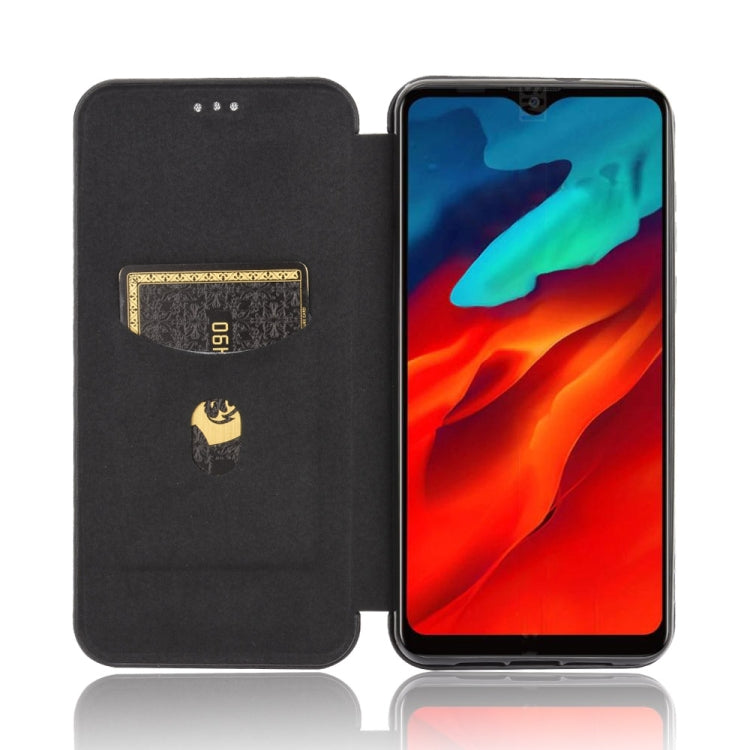 For Blackview A80 Pro Carbon Fiber Texture Horizontal Flip TPU + PC + PU Leather Case with Card Slot(Black) - More Brand by PMC TechLife | Online Shopping South Africa | PMC TechLife | Buy Now Pay Later Mobicred