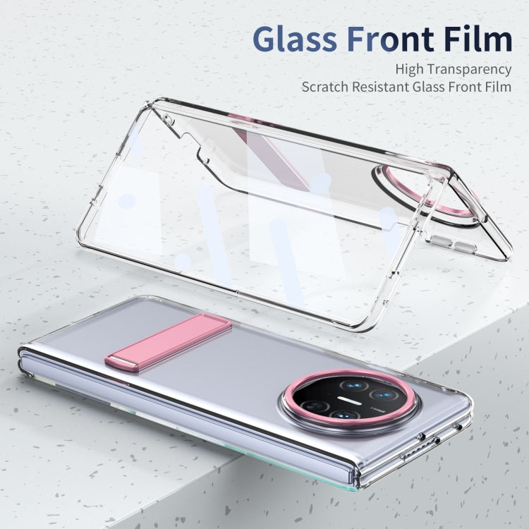 For Huawei Mate X3 Ice-Cold Holder PC Hybrid TPU Phone Case(Pink) - free shipping - PMC TechLife - Order now!