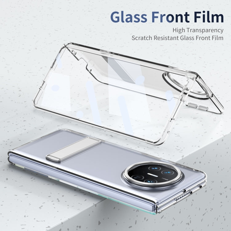 For Huawei Mate X3 Ice-Cold Holder PC Hybrid TPU Phone Case(Silver) - Huawei Cases by PMC TechLife | Online Shopping South Africa | PMC TechLife | Buy Now Pay Later Mobicred