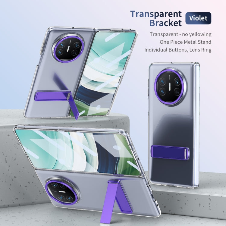 For Huawei Mate X3 Ice-Cold Holder PC Hybrid TPU Phone Case(Purple) - Huawei Cases by PMC TechLife | Online Shopping South Africa | PMC TechLife | Buy Now Pay Later Mobicred