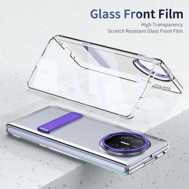 For Huawei Mate X3 Ice-Cold Holder PC Hybrid TPU Phone Case(Purple) - Huawei Cases by PMC TechLife | Online Shopping South Africa | PMC TechLife | Buy Now Pay Later Mobicred