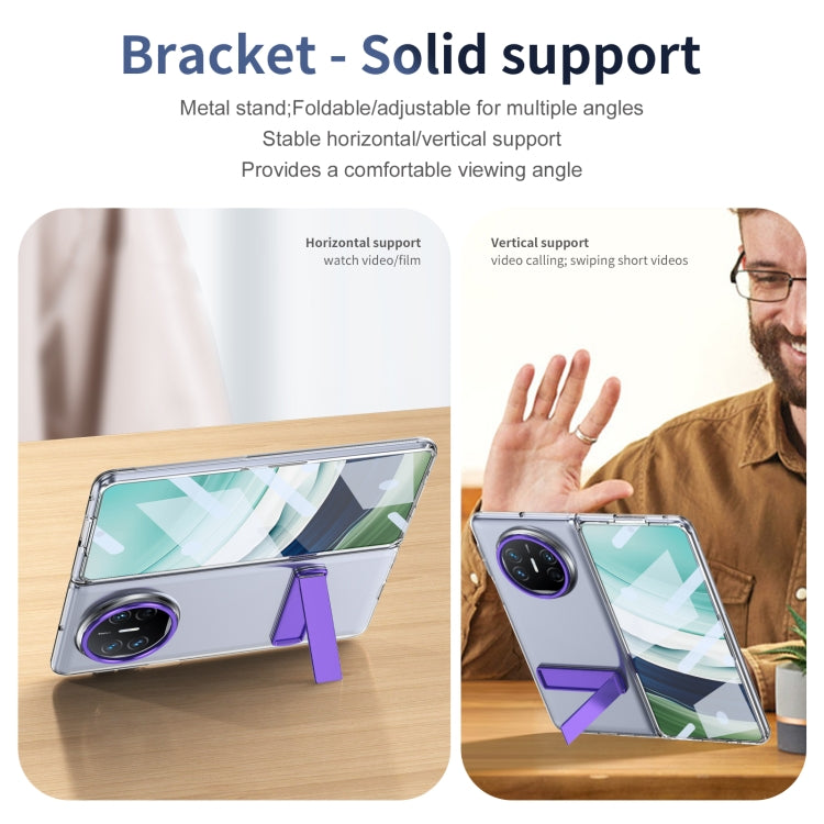 For Huawei Mate X5 Ice-Cold Holder PC Hybrid TPU Phone Case(Purple) - Huawei Cases by PMC TechLife | Online Shopping South Africa | PMC TechLife | Buy Now Pay Later Mobicred
