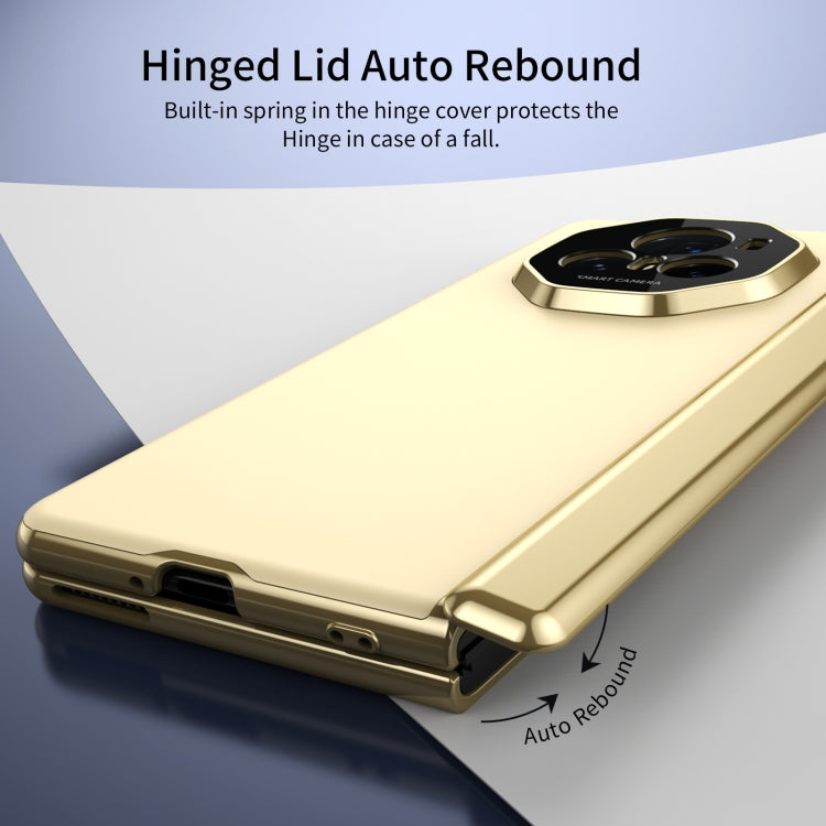 For Honor Magic V3 Integrated AG Frosted Vacuum Plating Phone Case(Gold) - free shipping - PMC TechLife - Order now!