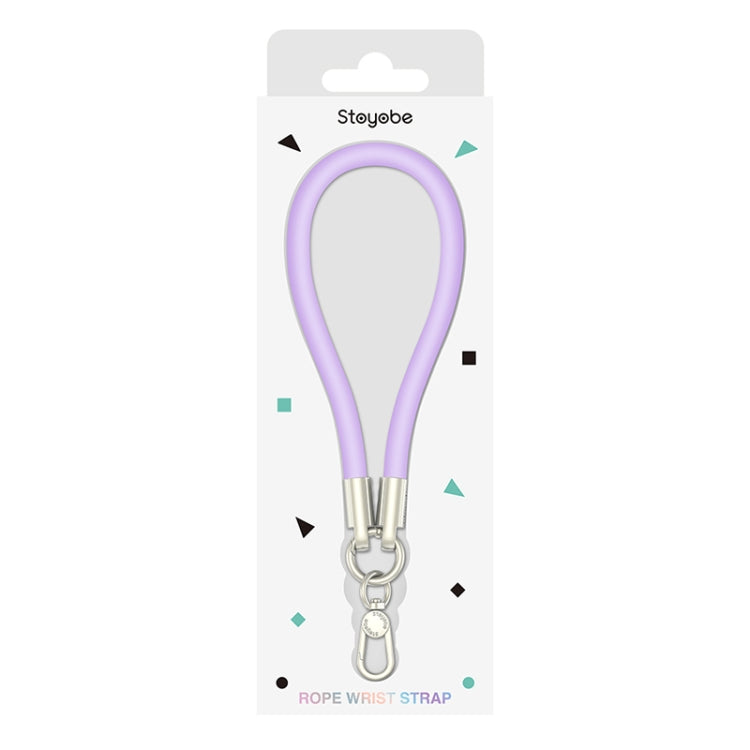 DUX DUICS Stoyobe PL-II Universal Silicone Phone Wrist Strap Anti-lost Lanyard(Purple) - Lanyards & Wrist Straps by DUX DUCIS | Online Shopping South Africa | PMc TechLife | Buy Now Pay Later Mobicred