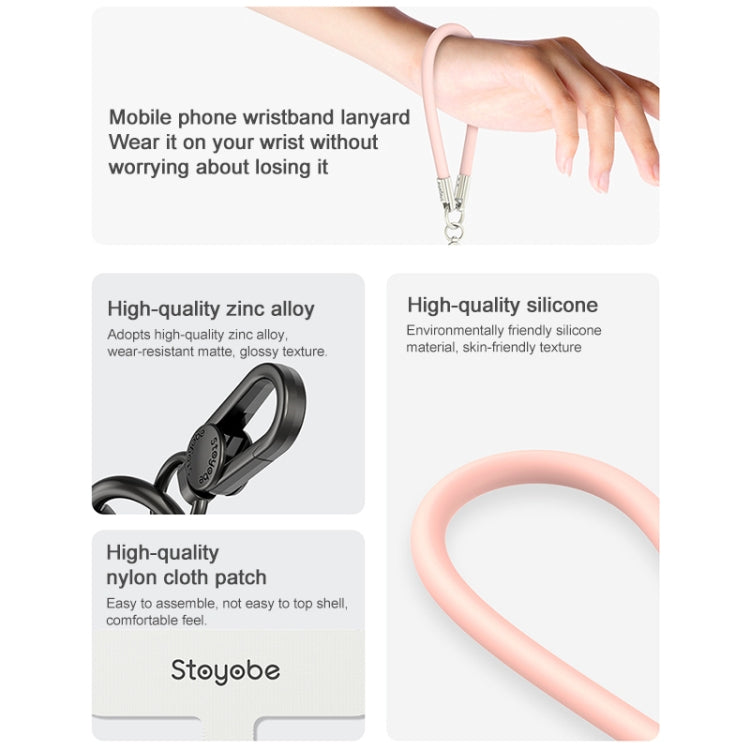 DUX DUICS Stoyobe PL-II Universal Silicone Phone Wrist Strap Anti-lost Lanyard(Tiffany Blue) - Lanyards & Wrist Straps by DUX DUCIS | Online Shopping South Africa | PMc TechLife | Buy Now Pay Later Mobicred