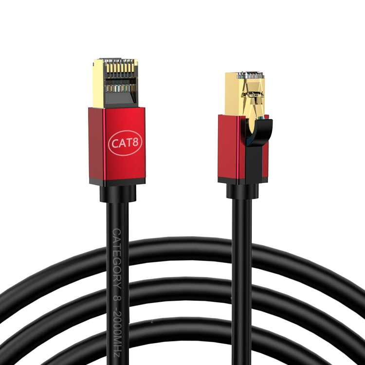 5m Home Fiber Bandwidth 10 Gigabit CAT8 Network Cable(Red) - Lan Cable and Tools by PMC TechLife | Online Shopping South Africa | PMC TechLife | Buy Now Pay Later Mobicred