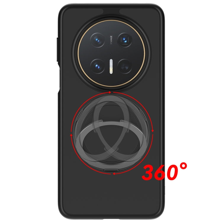 For Huawei Mate 70 Frosted 360 Degree Rotating Holder Phone Case(Green) - Huawei Cases by PMC TechLife | Online Shopping South Africa | PMC TechLife | Buy Now Pay Later Mobicred