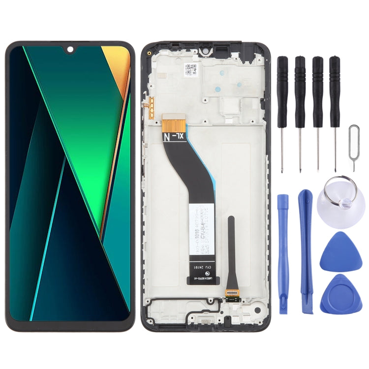 For Xiaomi Poco C75 OEM LCD Screen Digitizer Full Assembly with Frame - LCD Screen by PMC TechLife | Online Shopping South Africa | PMC TechLife | Buy Now Pay Later Mobicred