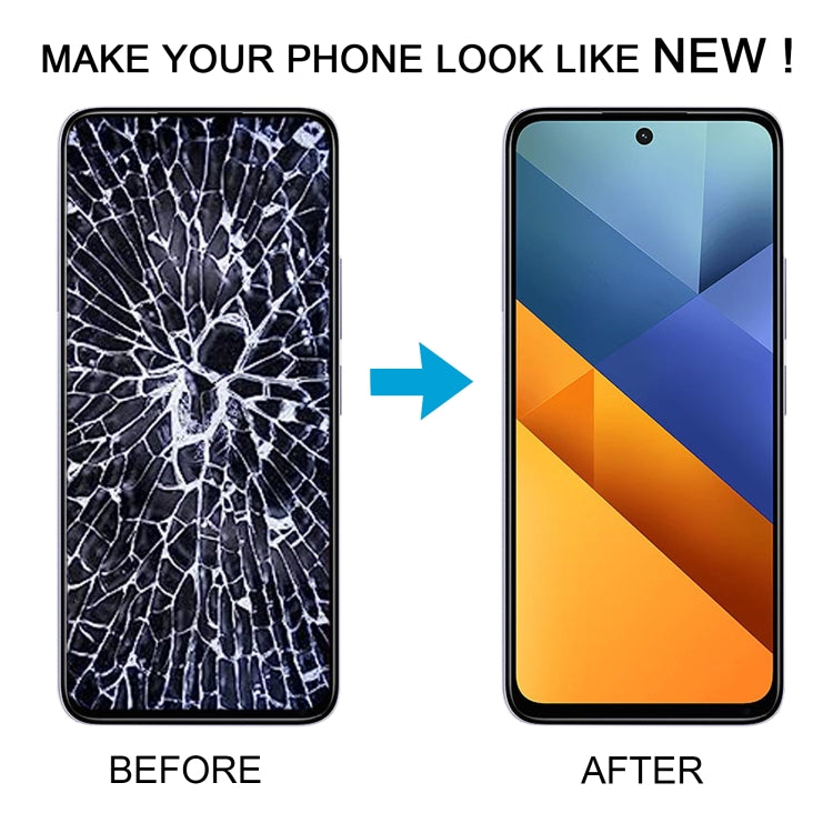 For Xiaomi Poco M6 4G OEM LCD Screen Digitizer Full Assembly with Frame - LCD Screen by PMC TechLife | Online Shopping South Africa | PMC TechLife | Buy Now Pay Later Mobicred