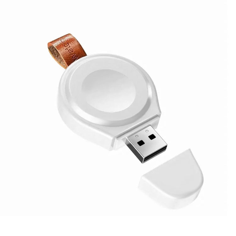 For Apple Watch Series A01 Portable Wireless Charger(White) - Charger / Holder by PMC TechLife | Online Shopping South Africa | PMC TechLife | Buy Now Pay Later Mobicred
