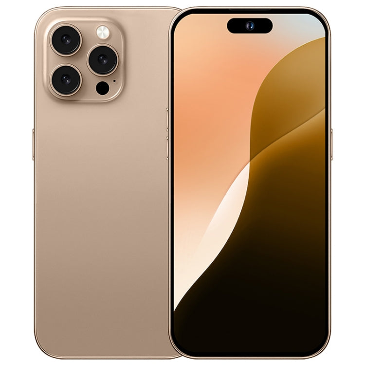 U218 / i16 Pro Max, 1GB+16GB, 6.6 inch Android 8.1 MTK6580A Quad Core, OTG, Network: 3G, Dual SIM, Plug:EU Plug(Desert Gold) - free shipping - PMc TechLife - Order now!
