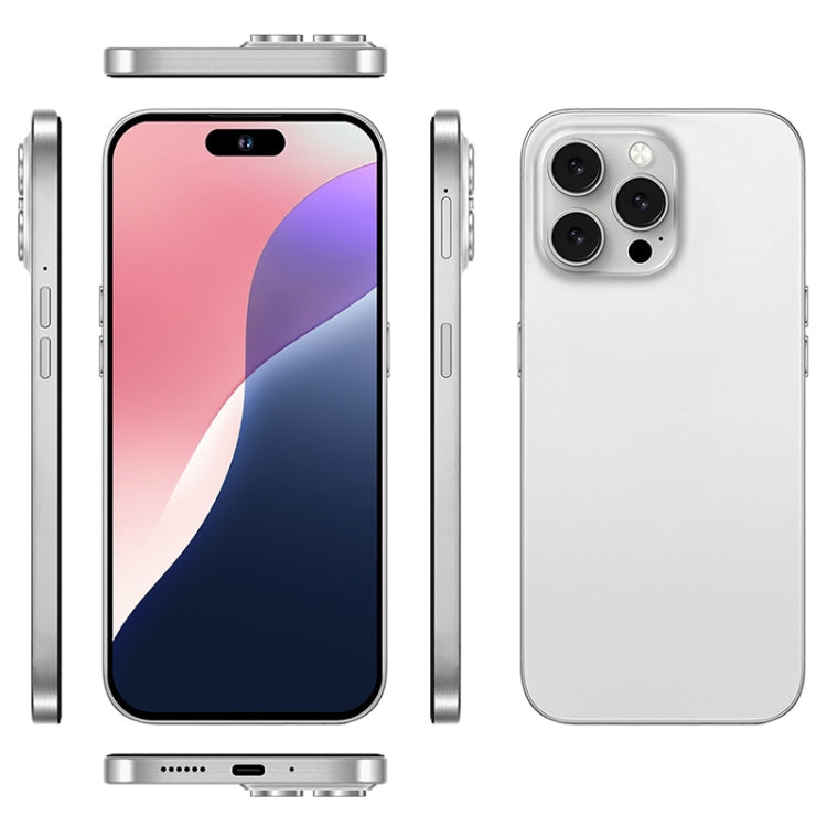 U218 / i16 Pro Max, 1GB+16GB, 6.6 inch Android 8.1 MTK6580A Quad Core, OTG, Network: 3G, Dual SIM, Plug:UK Plug(White) - free shipping - PMc TechLife - Order now!