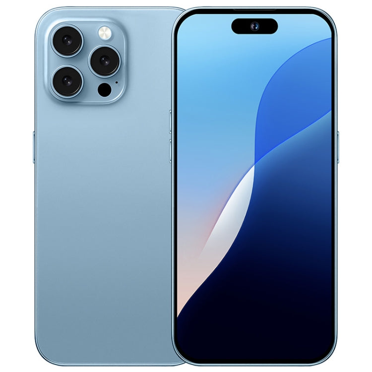 U218 / i16 Pro Max, 1GB+16GB, 6.6 inch Android 8.1 MTK6580A Quad Core, OTG, Network: 3G, Dual SIM, Plug:AU Plug(Blue) - free shipping - PMc TechLife - Order now!