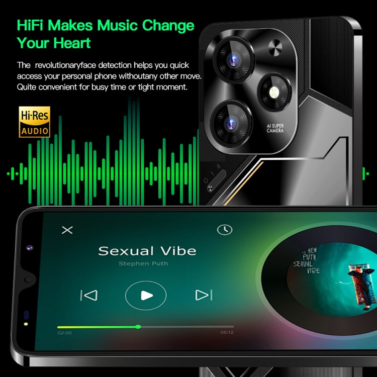 Povo6 Neo / DP29, 1GB+16GB, Face Identification, 5.0 inch Android 8.1 MTK6580M Quad Core, Network: 3G, Dual SIM, Plug:EU Plug(Black) - free shipping - PMc TechLife - Order now!