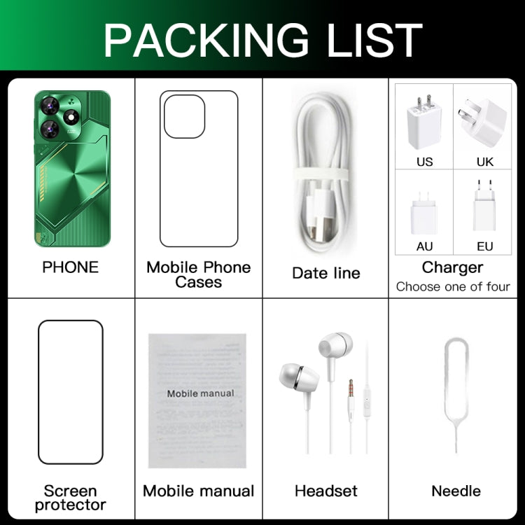 Povo6 Neo / DP29, 1GB+16GB, Face Identification, 5.0 inch Android 8.1 MTK6580M Quad Core, Network: 3G, Dual SIM, Plug:EU Plug(Green) - free shipping - PMc TechLife - Order now!