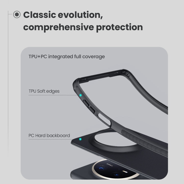 For Huawei Mate 70 Pro / 70 Pro+ NILLKIN Frosted Shield Pro PC + TPU Phone Case(Black) - free shipping - PMc TechLife - Order now!