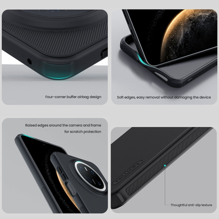 For Huawei Mate 70 Pro / 70 Pro+ NILLKIN Frosted Shield Pro Magnetic Magsafe Phone Case(Black) - Huawei Cases by NILLKIN | Online Shopping South Africa | PMC TechLife | Buy Now Pay Later Mobicred