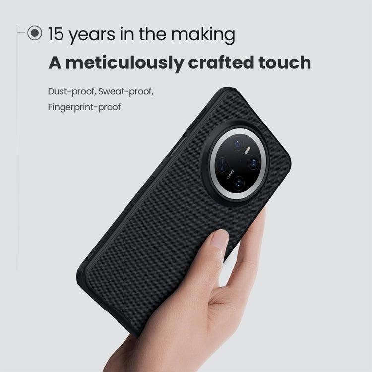 For Huawei Mate 70 NILLKIN Frosted Shield Pro Magnetic Magsafe Phone Case(Black) - Huawei Cases by NILLKIN | Online Shopping South Africa | PMC TechLife | Buy Now Pay Later Mobicred