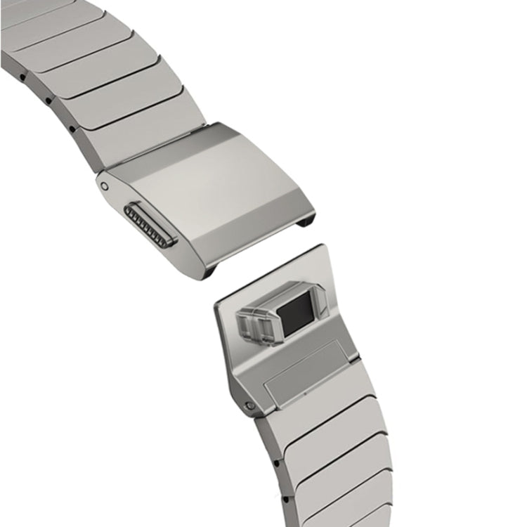 For Apple Watch 46mm / 49mm / 45mm / 44mm Bamboo Norman Buckle Stainless Steel Watch Band(Slate) - free shipping - PMC TechLife - Order now!