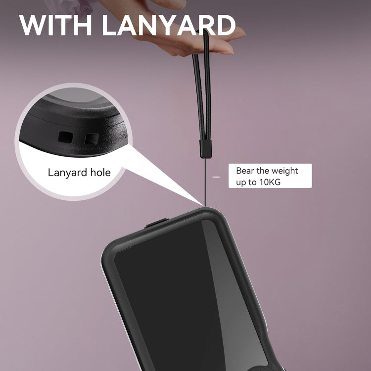 For Samsung Galaxy A16 5G / 4G RedPepper IP68 Waterproof PC Hybrid TPU Phone Case(Black) - Galaxy Phone Cases by RedPepper | Online Shopping South Africa | PMc TechLife | Buy Now Pay Later Mobicred