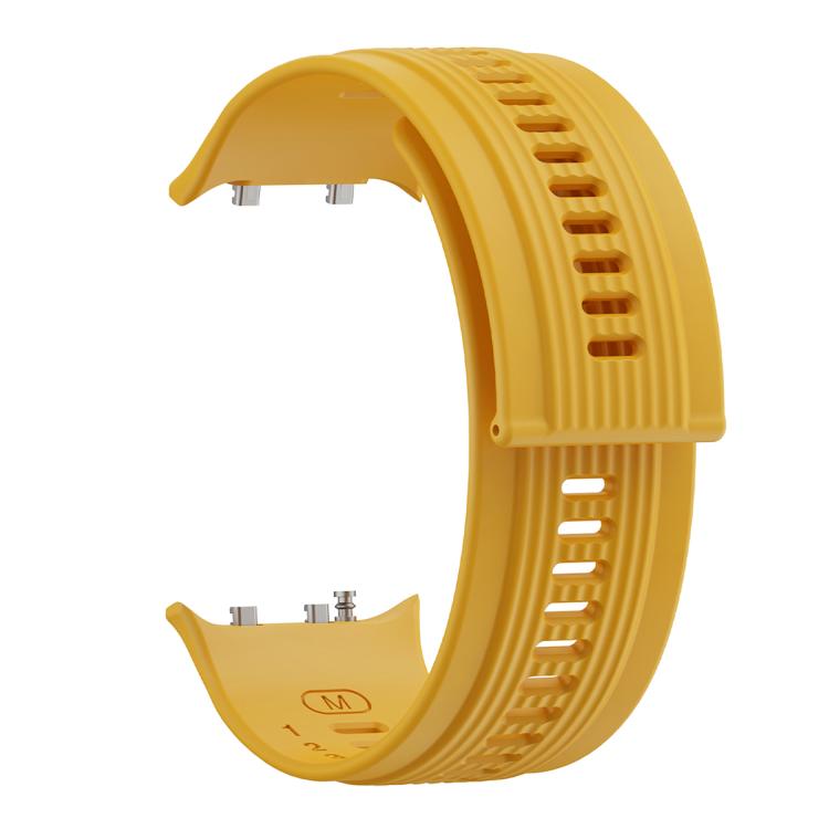 For Huawei Watch D2 Silicone Watch Band Wristband(Yellow) - Watch Bands by PMc TechLife | Online Shopping South Africa | PMc TechLife | Buy Now Pay Later Mobicred