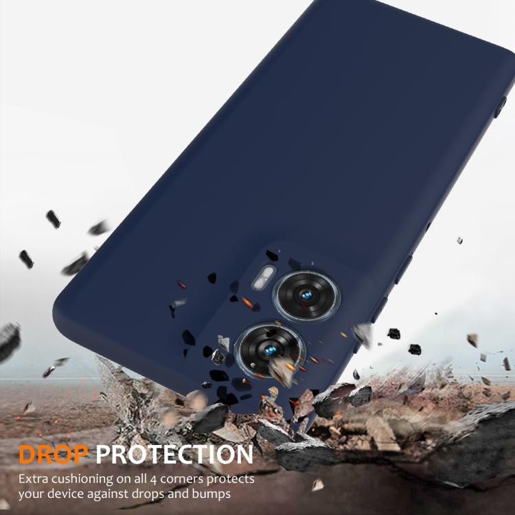For Motorola Edge 50 Fusion Shockproof Silicone Magsafe Phone Case(Navy Blue) - free shipping - PMC TechLife - Order now!