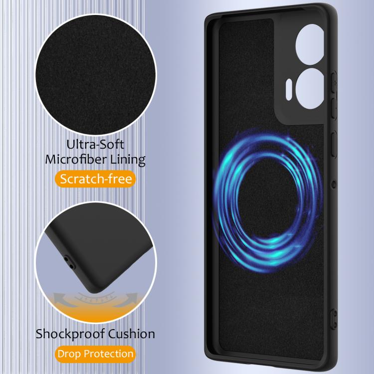 For Motorola Edge 50 Fusion Shockproof Silicone Magsafe Phone Case(Black) - free shipping - PMC TechLife - Order now!
