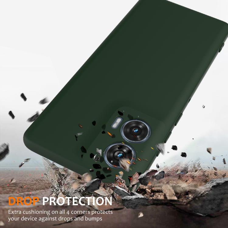 For Motorola Edge 50 Fusion Shockproof Silicone Magsafe Phone Case(Dark Green) - free shipping - PMC TechLife - Order now!