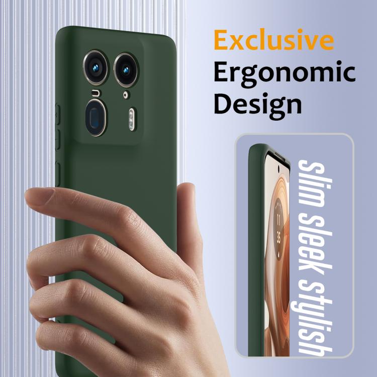 For Motorola Edge 50 Ultra Shockproof Silicone Magsafe Phone Case(Dark Green) - free shipping - PMC TechLife - Order now!