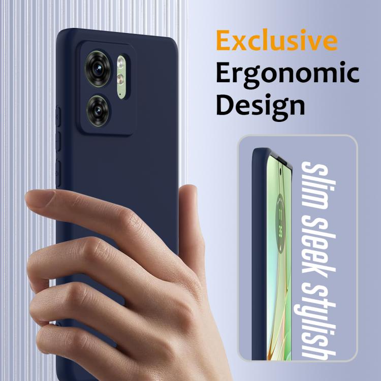 For Motorola Edge 2023 Shockproof Silicone Magsafe Phone Case(Navy Blue) - free shipping - PMC TechLife - Order now!
