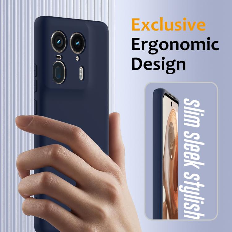 For Motorola Moto X50 Ultra Shockproof Silicone Magsafe Phone Case(Navy Blue) - free shipping - PMC TechLife - Order now!