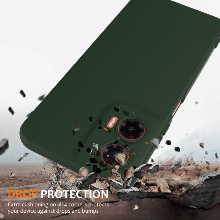 For Motorola Moto G35 5G Shockproof Silicone Magsafe Phone Case(Dark Green) - free shipping - PMC TechLife - Order now!