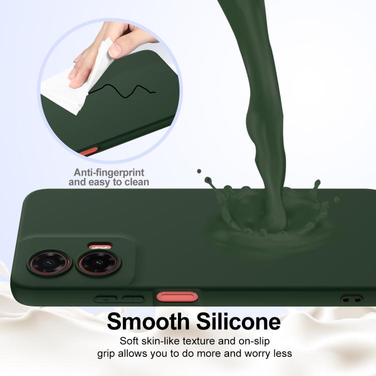 For Motorola Moto G35 5G Shockproof Silicone Magsafe Phone Case(Dark Green) - free shipping - PMC TechLife - Order now!