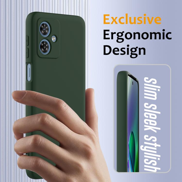 For Motorola Moto G54 / G54 Power Shockproof Silicone Magsafe Phone Case(Dark Green) - free shipping - PMC TechLife - Order now!