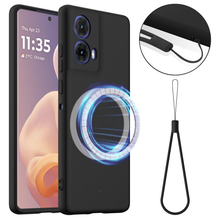 For Motorola Moto G85 / S50 Neo 5G Shockproof Silicone Magsafe Phone Case(Black) - free shipping - PMC TechLife - Order now!
