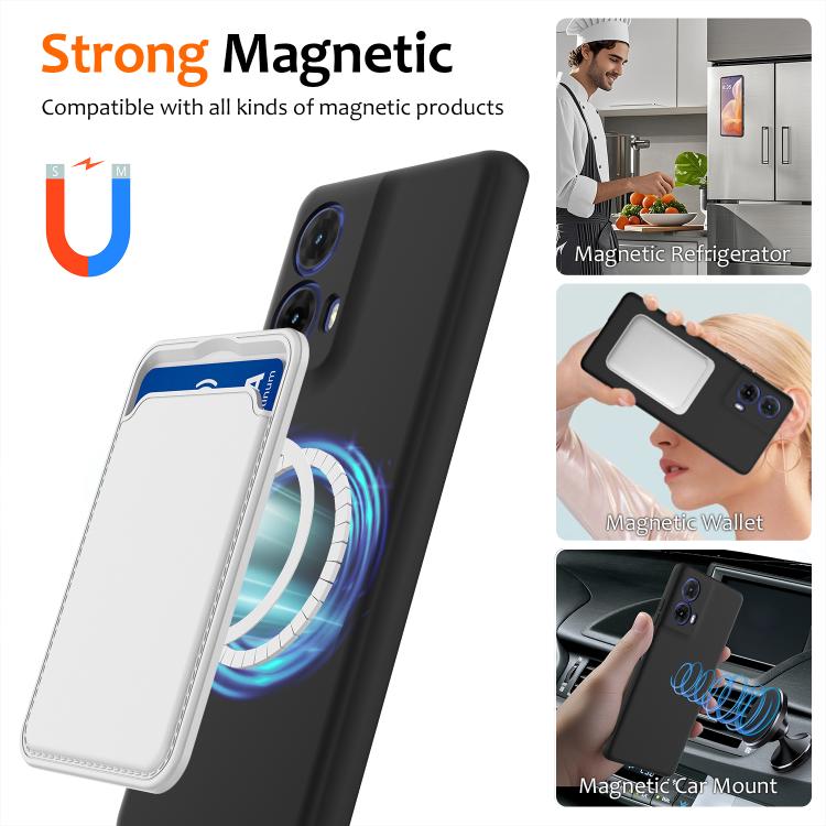 For Motorola Moto G85 / S50 Neo 5G Shockproof Silicone Magsafe Phone Case(Black) - free shipping - PMC TechLife - Order now!