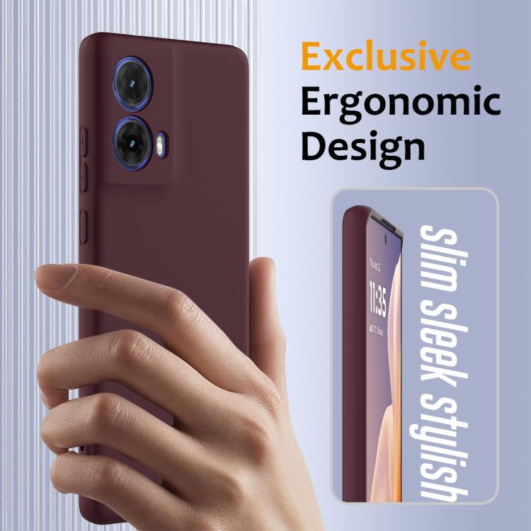 For Motorola Moto G85 / S50 Neo 5G Shockproof Silicone Magsafe Phone Case(Plum Color) - free shipping - PMC TechLife - Order now!