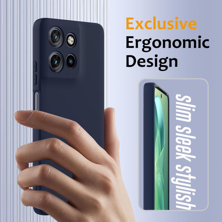 For Motorola Moto G Power 2025 Shockproof Silicone Magsafe Phone Case(Navy Blue) - free shipping - PMC TechLife - Order now!