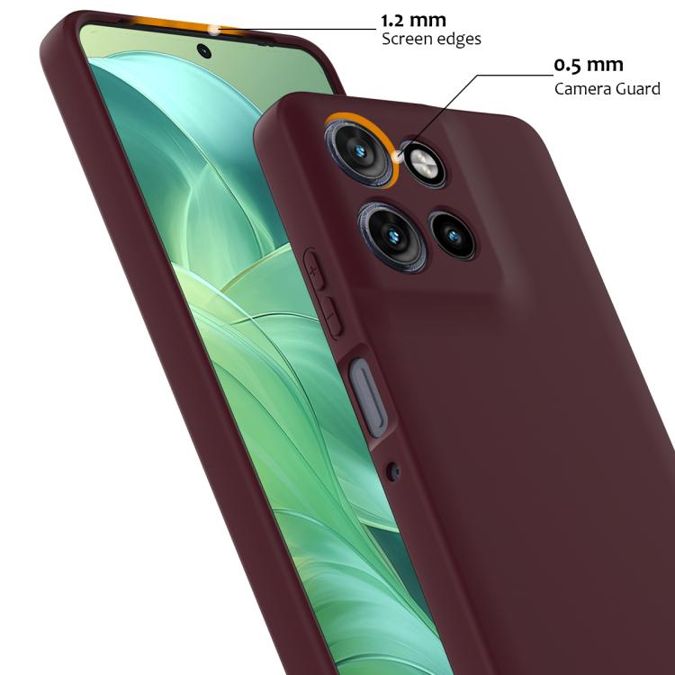 For Motorola Moto G Power 2025 Shockproof Silicone Magsafe Phone Case(Plum Color) - free shipping - PMC TechLife - Order now!